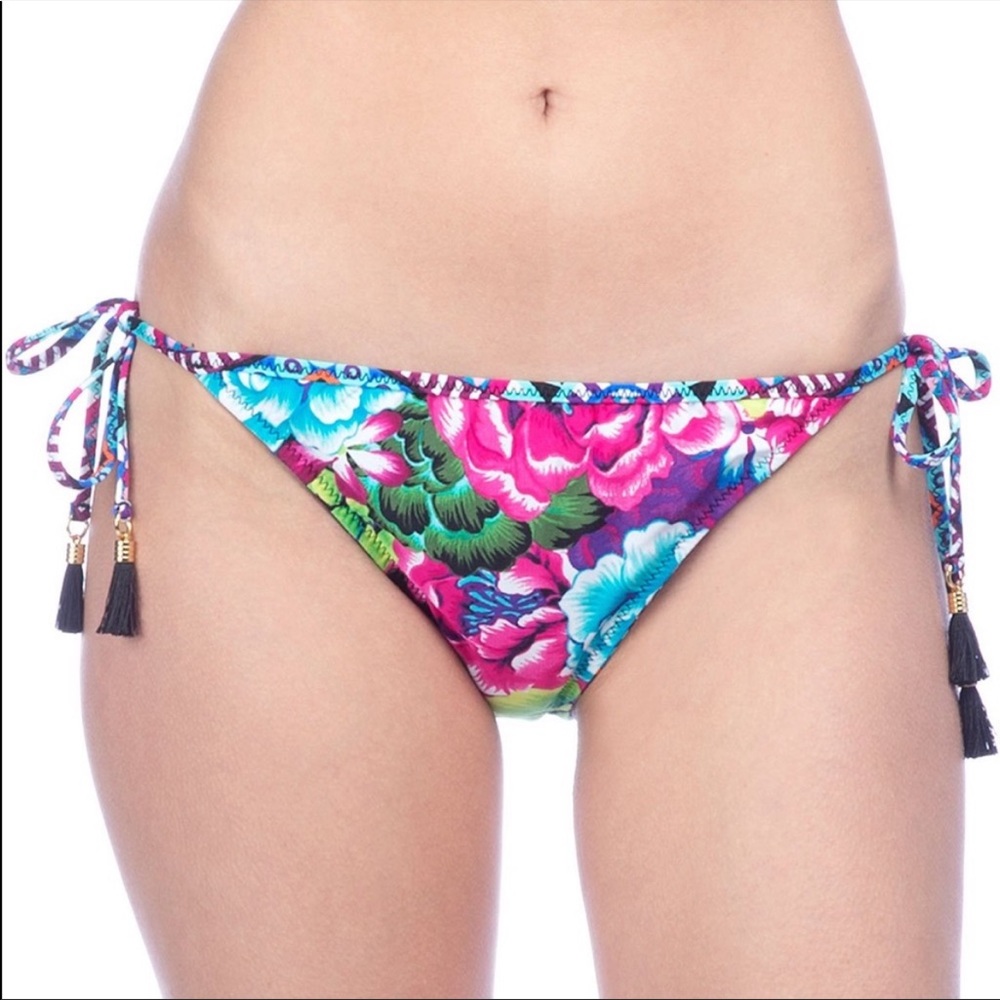 La Blanca Reversible Flora Garden Bikini Bottoms NWOT